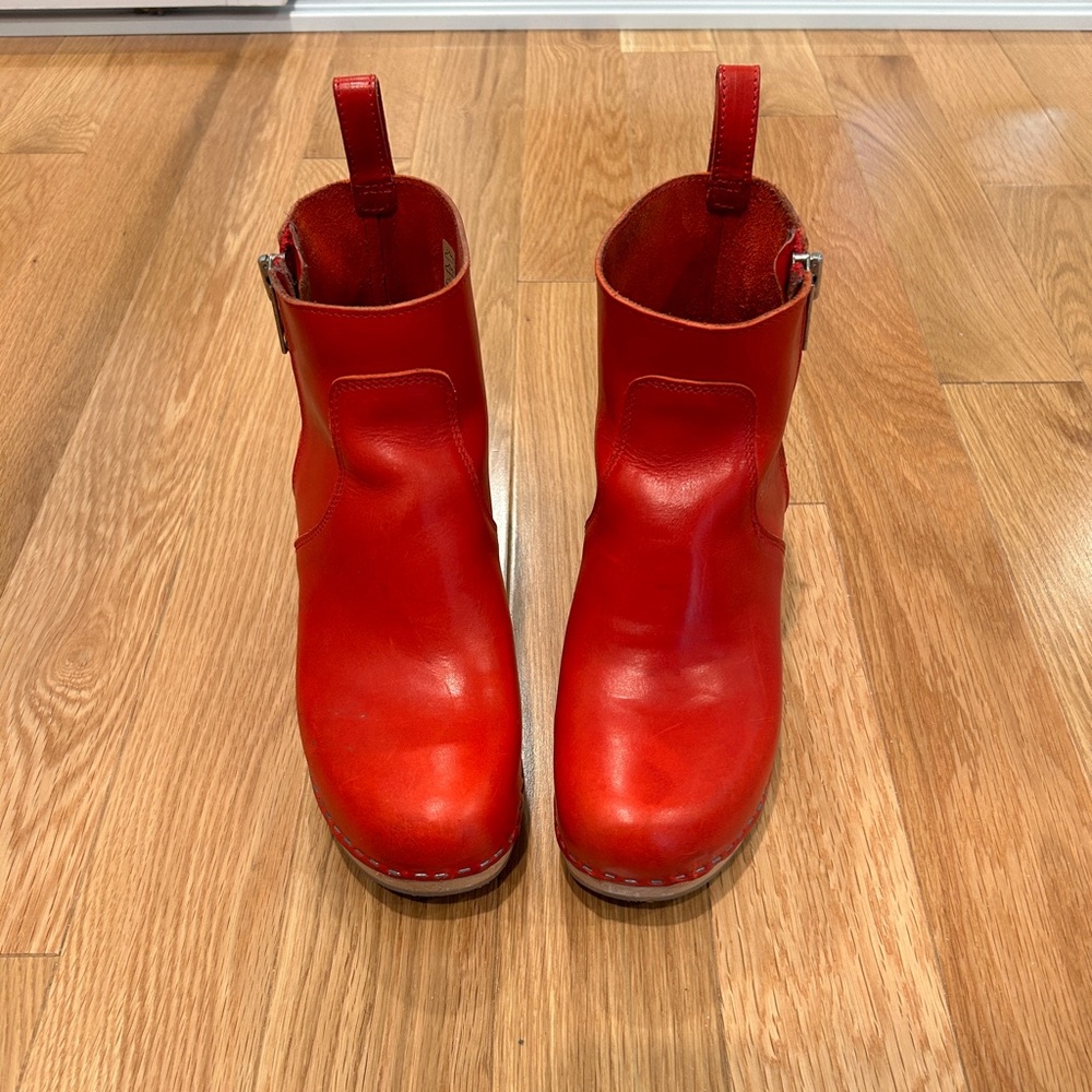 Swedish Hasbeens Zip It Emy boot